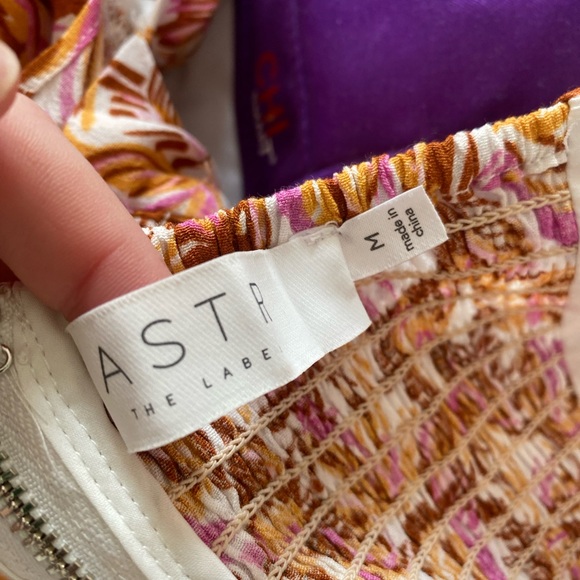 ASTR FLORAL CORSET TOP - Picture 3 of 3